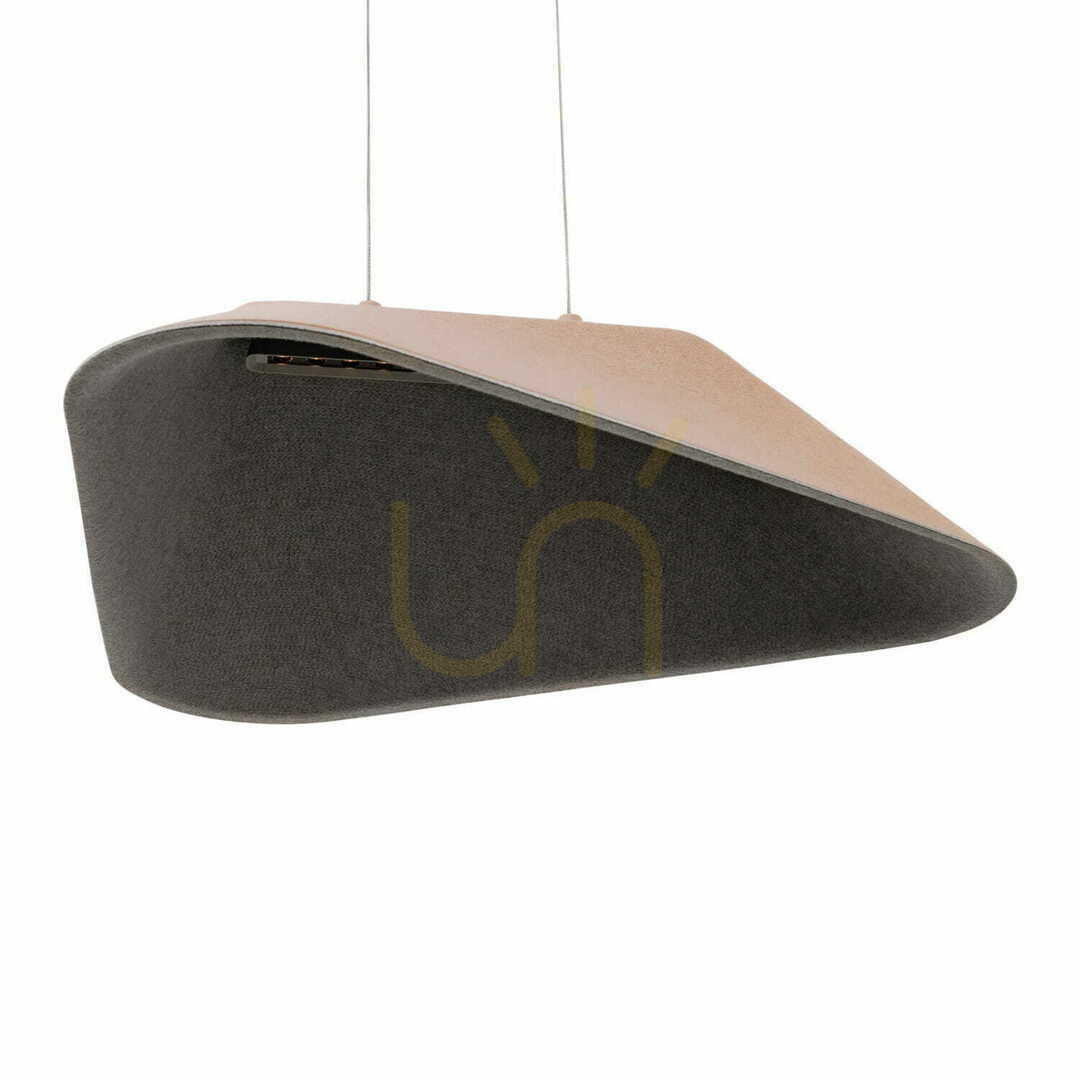 Display Pendant Light Max Light Carbon P0568 Cream Grey 50 cm Pendant Light Max Light Carbon P0568 Cream Grey 50 cm