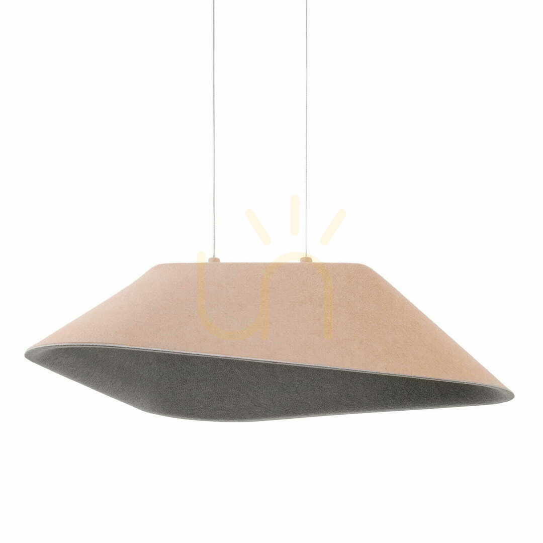 Kontrollera Pendant Light Max Light Carbon P0568 Cream Grey 50 cm Pendant Light Max Light Carbon P0568 Cream Grey 50 cm