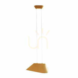 Pendellampa Max Light Carbon Earth P0569 gul grå 50 cm small 1