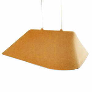 Pendellampa Max Light Carbon Earth P0569 gul grå 50 cm small 3