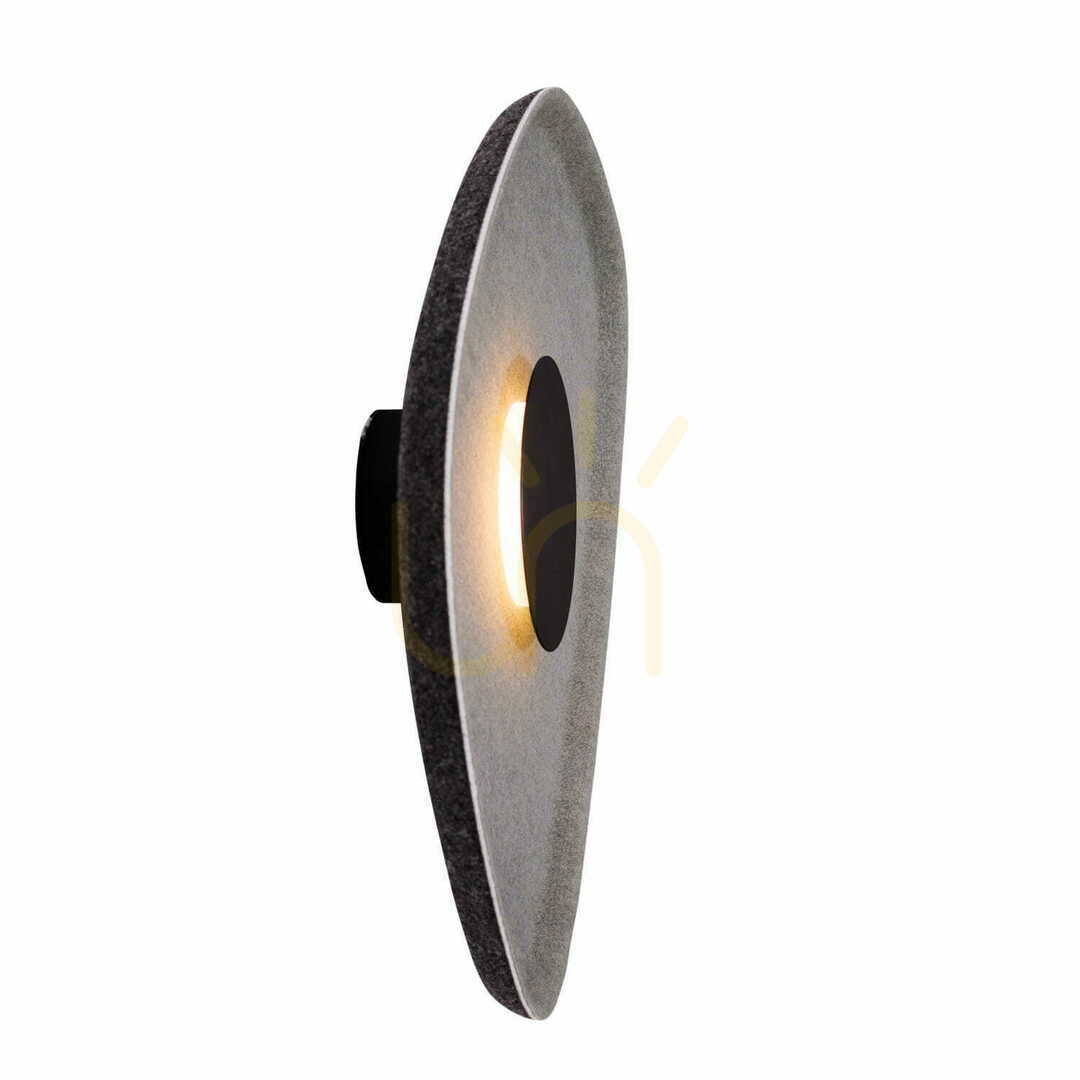 Display Vägglampa Max Light Deux W0558 svart/grå LED 40 cm Vägglampa Max Light Deux W0558 svart/grå LED 40 cm