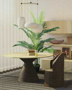 Chamedora palm dekorativ växt 150 cm small 1