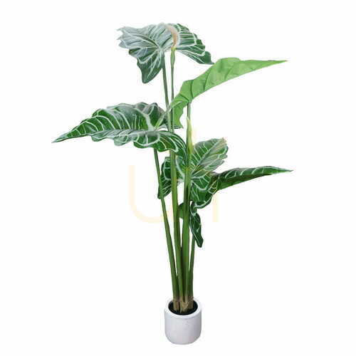Kontrollera Konstgjord alokasia Green Designers 170 cm GD4043