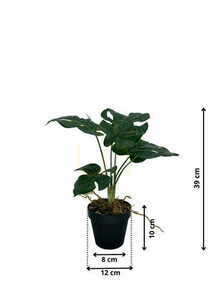 Konstgjord Monstera växt 39 cm 1 Konstgjord Monstera växt 39 cm small 1