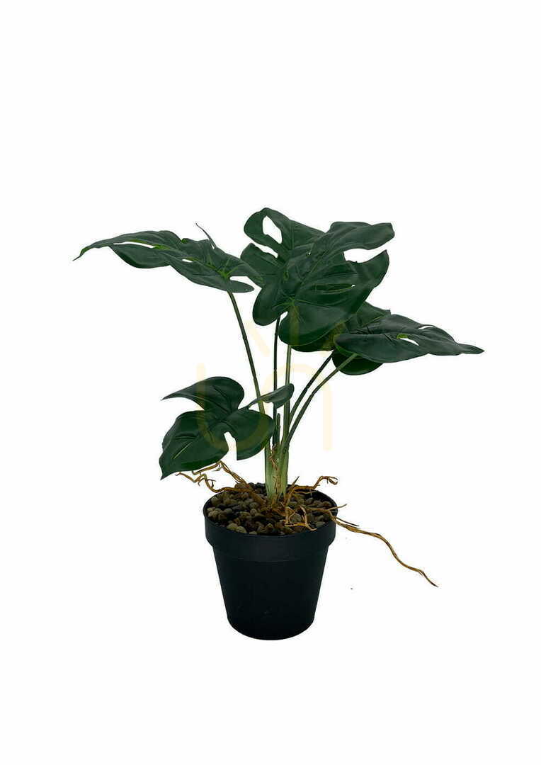Kontrollera Konstgjord Monstera växt 39 cm Konstgjord Monstera växt 39 cm