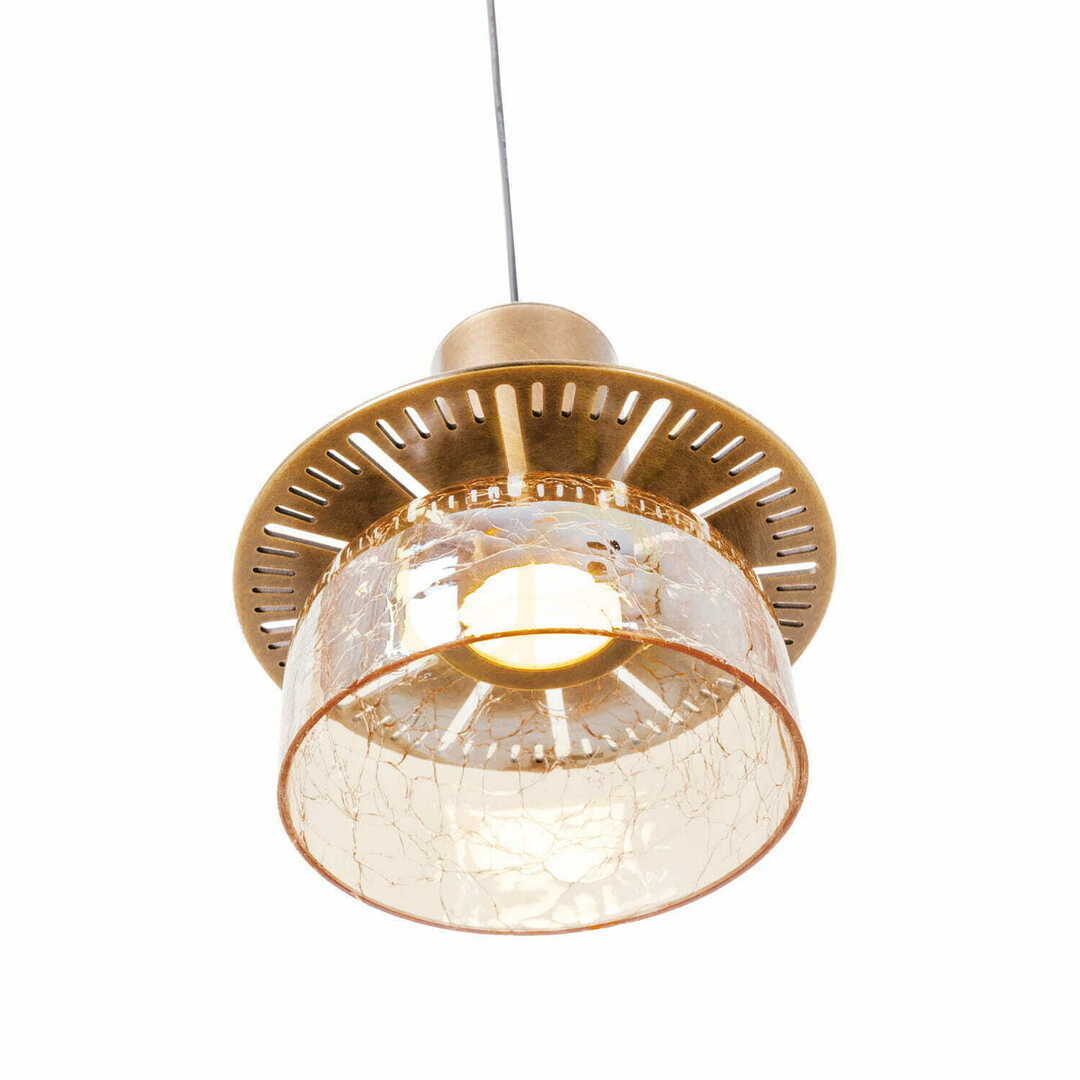 Förhandsvisning Pendant Light Max Light Signature P0601 Brass Amber Glass Pendant Light Max Light Signature P0601 Brass Amber Glass
