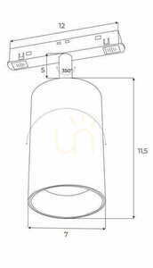 Spårljus Max Light MAX M0032Z vit Zigbee 18W 2700-5000K small 3