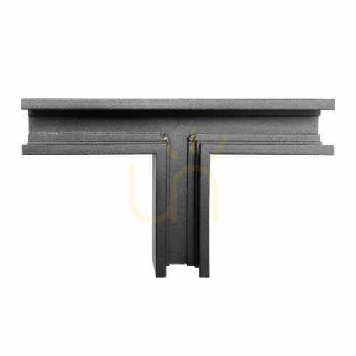 Kontrollera Vägg-/takanslutning för magnetskena Max Light MAX MT0017 svart aluminium