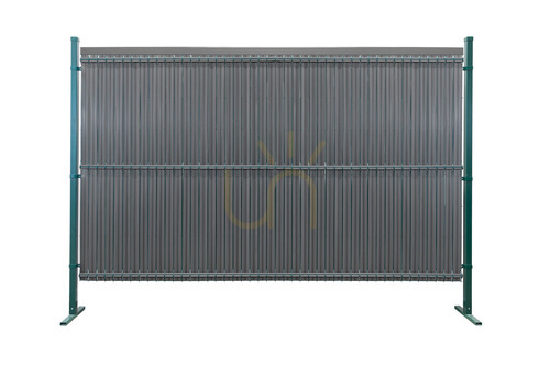 Kontrollera Vertikalt staket Lameller 153x250cm RD03 Antracit set