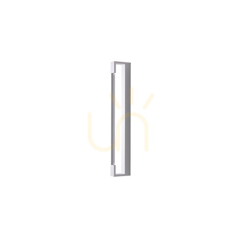 Kontrollera Flexia vägglampa 1xLED IP 44 vit WL0121-M-WH