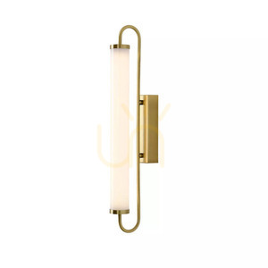 Olendria vägglampa 1xLED IP 44 guld WL0119-M small 3
