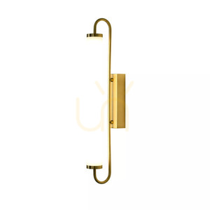 Olendria vägglampa 1xLED IP 44 guld WL0119-M small 0