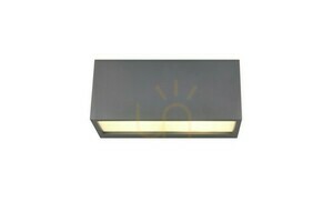Trio MAYENNE 218560242 antracitgrå vägglampa för utomhusbruk, 2 × E14, 25 cm small 3