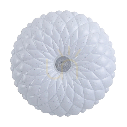 Kontrollera Italux Auris vit LED-plafond 48 W 4000 K 48 cm PLF-53749-XL-CL