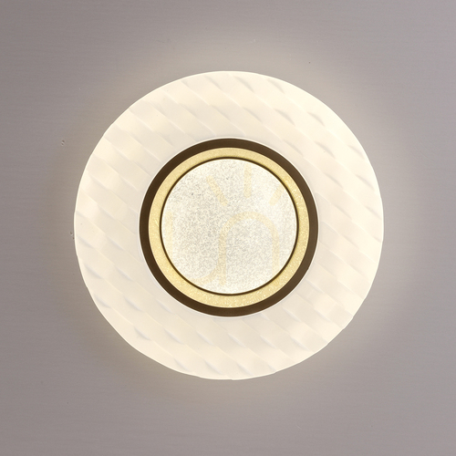 Kontrollera Plafond Italux Bumi LED vit 48 cm 48W 4000K PLF-53647-L-CL