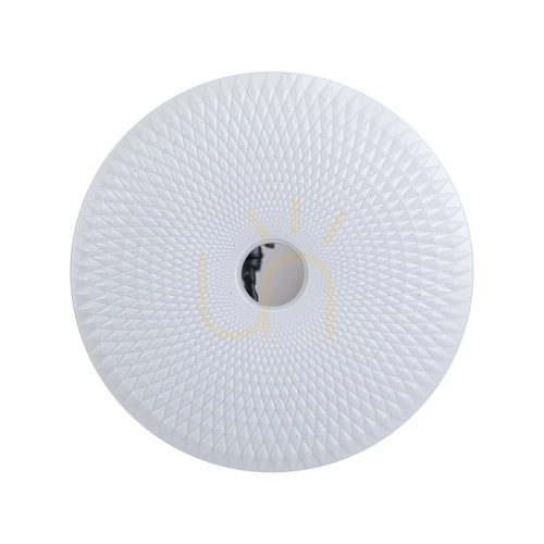Kontrollera Plafond Italux Gemi LED vit 48 cm 48W 4000K PLF-37482-M-CL