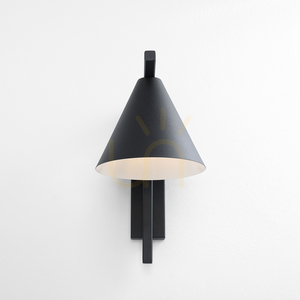 Vägglampa Aldex Form svart metall 1108C1 small 1