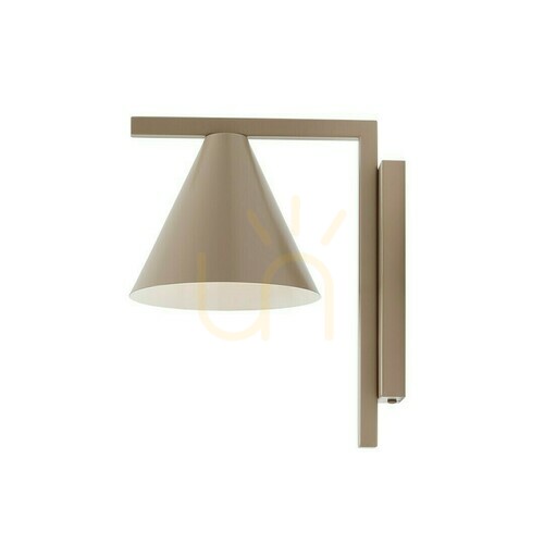Kontrollera Vägglampa Aldex Form beige metall 16 cm 1108C17