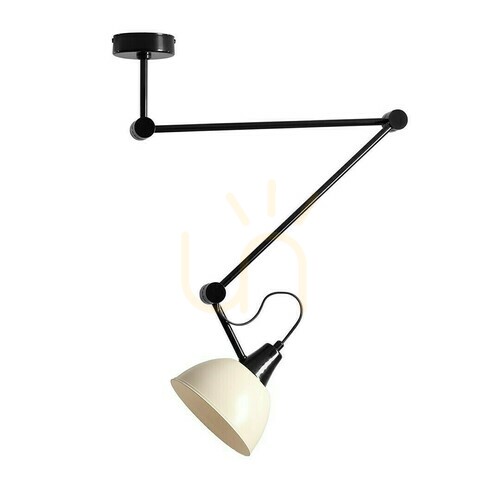 Kontrollera Plafond Aldex Aida Gloss Cream metall 17 cm 1141PL_G3_9