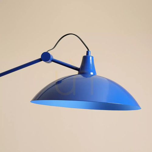 Kontrollera Ledbar vägg- och taklampa Aldex Melos Cobalt 808PL_G25, koboltblå, E27