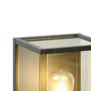 Vägglampa utomhus Lucide Claire antracit rustik E27 IP54 27883/01/30 small 5