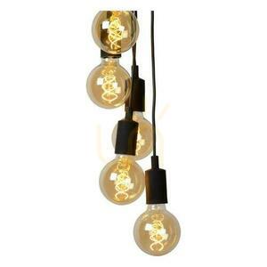 Lucide FIX 7-armad svart pendellampa metall E27 50 cm 08408/07/30 small 5