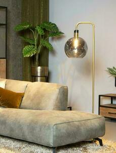 Golvlampa Lucide Julius svart glas E27 158 cm 34738/01/65 small 2