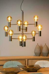 Taklampa Lucide LEANNE svart metall 10 ljuspunkter 21421/10/30 small 3