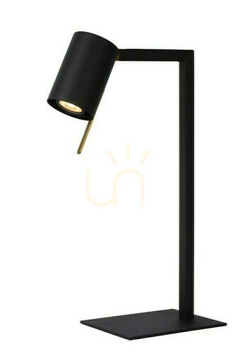 Kontrollera Skrivbordslampa Lucide LESLEY svart metall GU10 03525/01/30