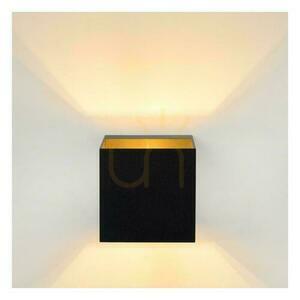 Lucide DEVI vägglampa svart guld aluminium G9 09201/01/30 small 5