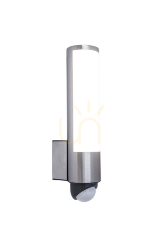Kontrollera Vägglampa för utomhusbruk Lutec LEDA LED 14W rostfritt stål silver 5267103001