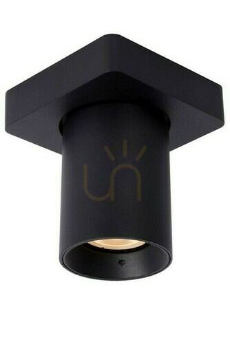 Kontrollera Downlight Lucide NIGEL svart LED GU10 1-ljus 09929/05/30