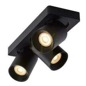Downlight Lucide NIGEL svart 3-ljus LED GU10 09929/15/30 small 4
