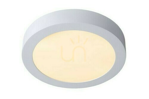 Kontrollera Plafond Lucide BRICE-LED vit IP44 LED 15W 24 cm 28116/24/31