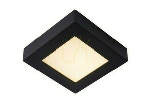 Plafond Lucide BRICE-LED svart LED 15W IP44 16,8 cm 28117/17/30 small 0