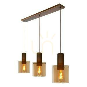 Lucide TOLEDO pendellampa koppar 3-ljus E27 100 cm 74405/03/62 small 9