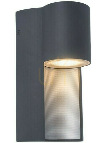 Kontrollera Vägglampa utomhus Lutec Urban antracit 7W 5196501118