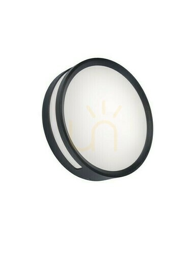 Kontrollera Vägglampa utomhus Lutec ROLA LED 13W antracit 6382201118