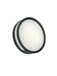 Vägglampa utomhus Lutec ROLA LED 13W antracit 6382201118 small 0