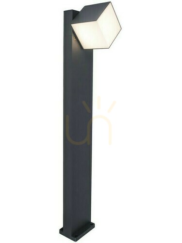 Kontrollera Outdoor Post Light Lutec CUBA antracit LED 12W 75 cm 7193802118