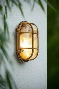 Lucide DUDLEY utomhusvägglampa guld IP65 E27 11891/20/02 small 3