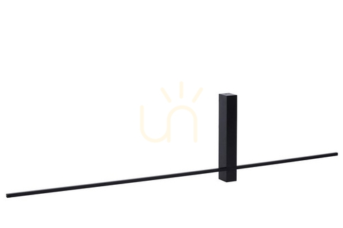 Kontrollera Lucide SEGIN vägglampa svart LED 90 cm 12200/90/30