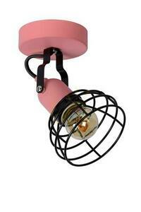 Lucide POLA rosa tak-/väggspot 1xE27 Ø 10,5 cm 08927/01/66 small 1