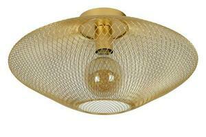 Plafond Lucide MESH guld metall vintage 45 cm 21123/45/02 small 1