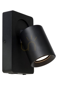 Vägglampa Lucide NIGEL svart LED GU10 09929/06/30 small 0
