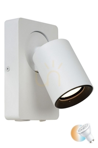 Lucide NIGEL vit vägglampa LED GU10 09929/06/31 small 0