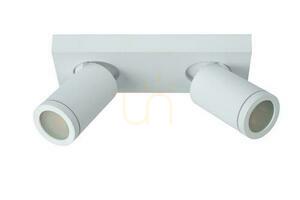 Plafond Lucide TAYLOR vit LED IP44 2 ljuspunkter 24 cm 09930/10/31 small 1