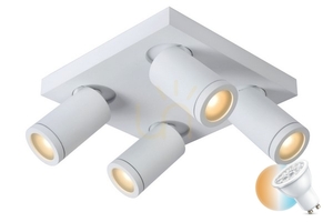 Plafond Lucide TAYLOR vit IP44 4-ljus LED badrum 09930/20/31 small 0