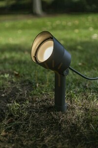 LUTEC EXPLORER markspettsstrålkastare 6609201118 LED 3,5 W mörkgrå 43 cm small 2