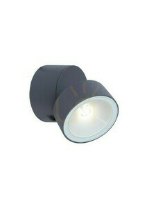 Vägglampa utomhus Lutec Trumpet LED 6W antracit aluminium 5626101125 small 0